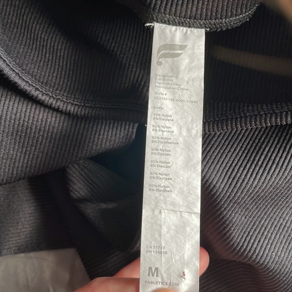 Fabletics high waisted rubbed seamless leggings - M - Picture 4 of 6